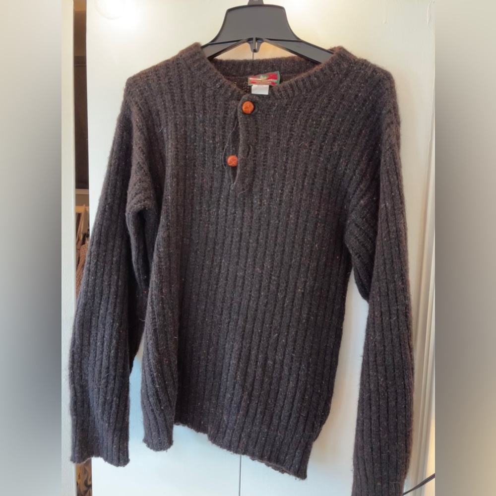 Vintage high sierra Henley Sweater (M)